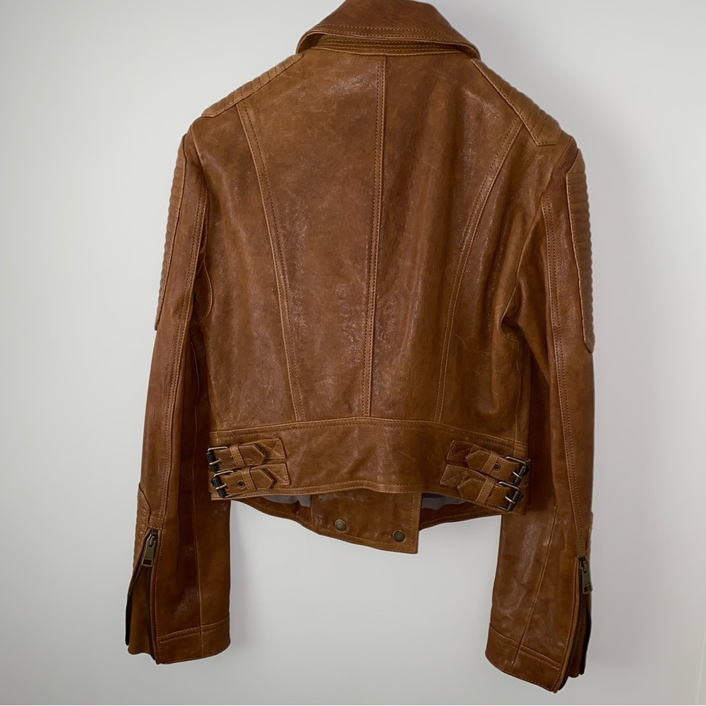 Burberry Brit Iconic Loseley Quilted Leather Jacket - Brown - Picture 5 of 16